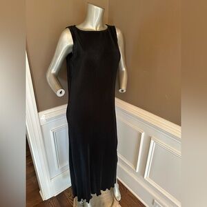 NWT Z Supply Ribbed Tank Midi Black Dress Sz Small